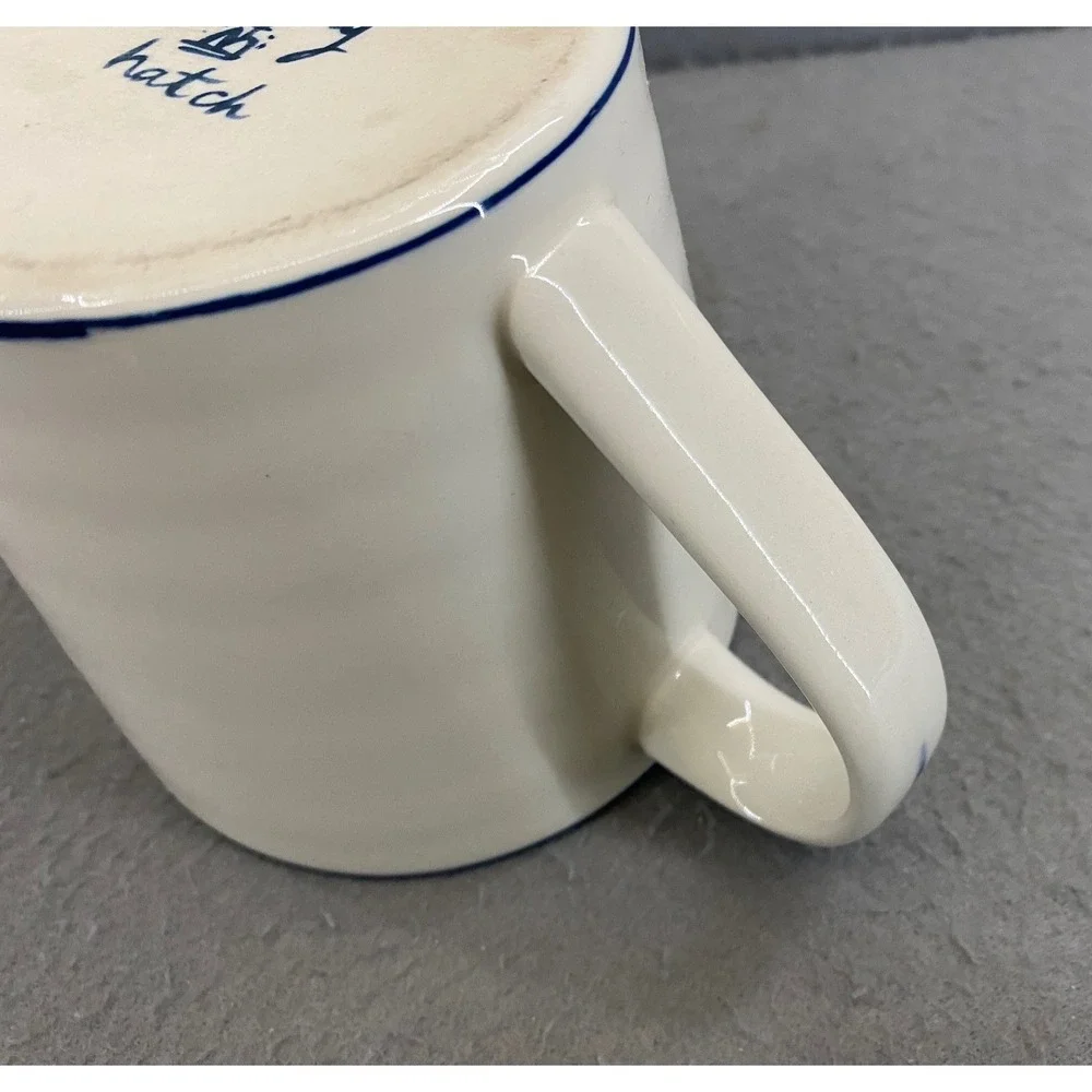 Molly Hatch Stoneware Dog Mug Anthropologie 16 oz CORGI